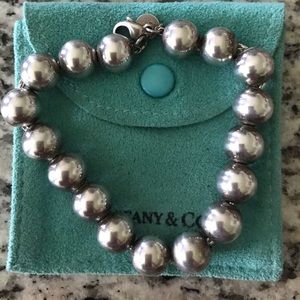 Tiffany & Co. Sterling Silver Bead Ball Bracelet